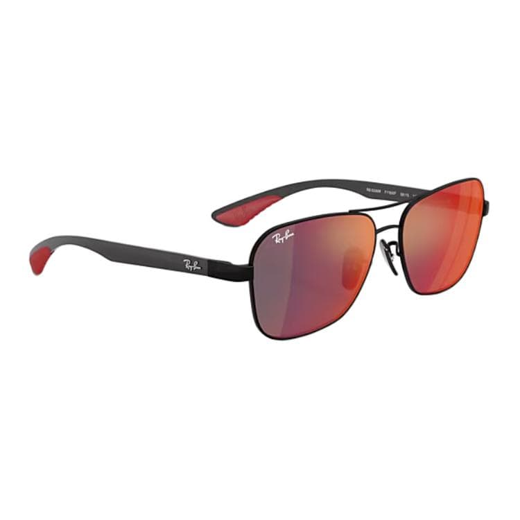 Солнцезащитные очки RayBan Металлические Квадратные Солнцезащитные Очки Унисекс Матовый Черный - изображение 4