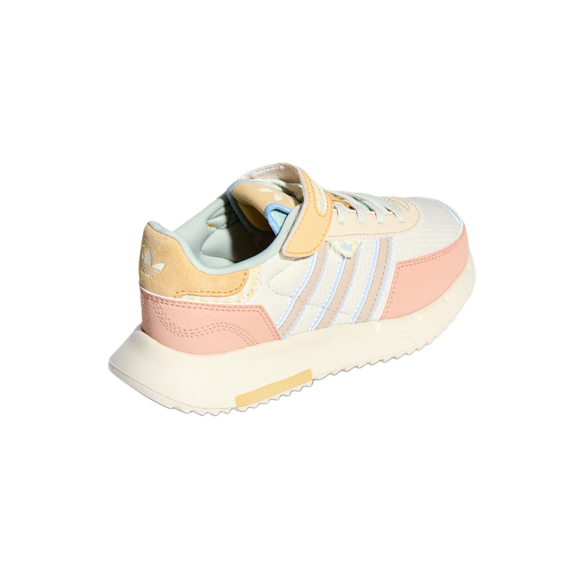 Кроссовки Adidas Originals Retropy F2 Ткань Низкие Кеды Детские Лайфстайл Обувь - изображение 4