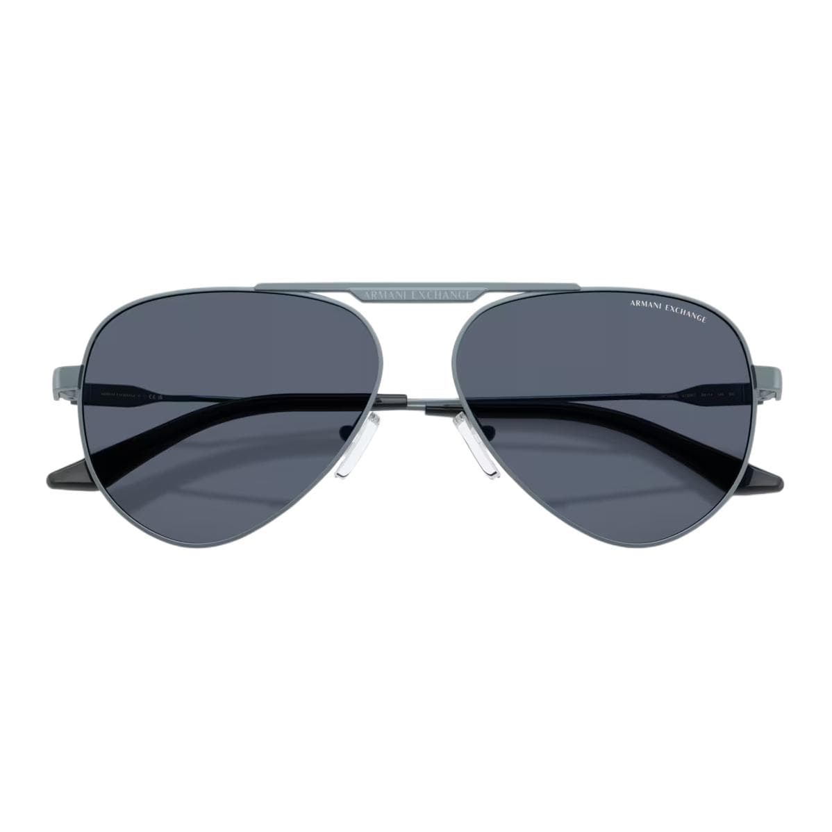 Солнцезащитные очки ARMANI EXCHANGEAE Металлические Aviator Солнцезащитные очки Унисекс Серые - изображение 3