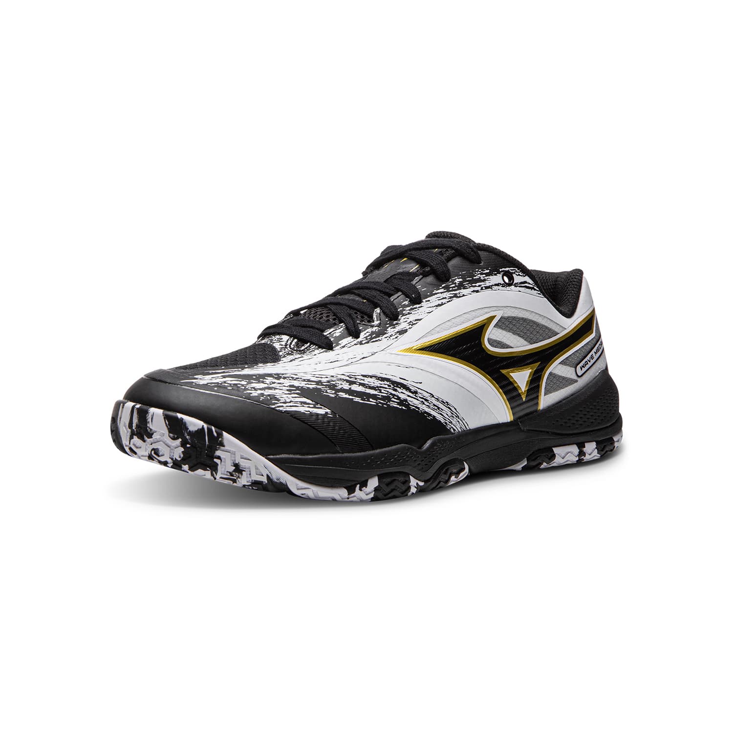Кроссовки Mizuno WAVE MEDAL 8 Low Топ Обувь для настольного тенниса Унисекс Белый черный - изображение 2