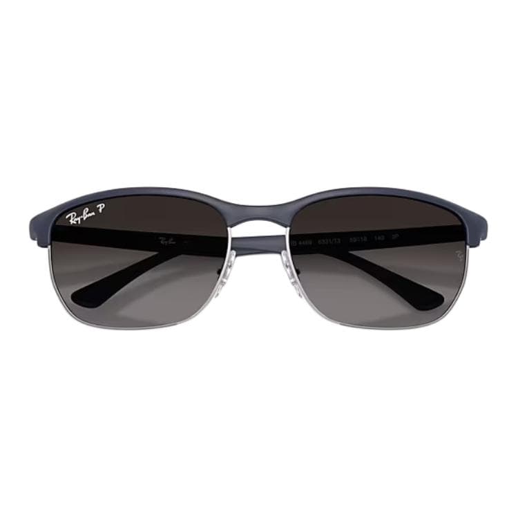 Солнцезащитные очки RayBan Peek Полимер Квадратные Солнцезащитные Очки Унисекс Песочно-Темно-Синие - изображение 3