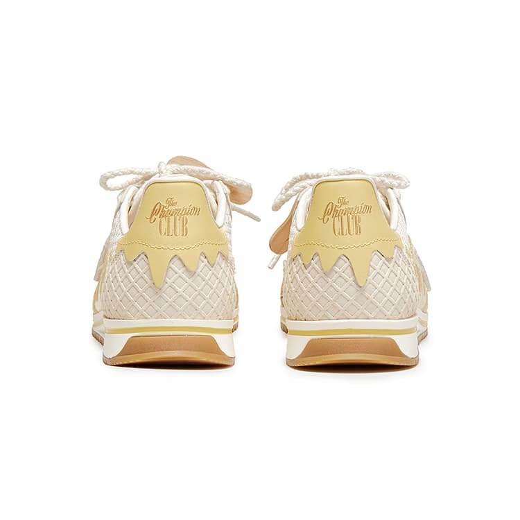Кроссовки Champion Low Top Повседневная обувь Женская Светлый костный Кукурузный желтый - изображение 4