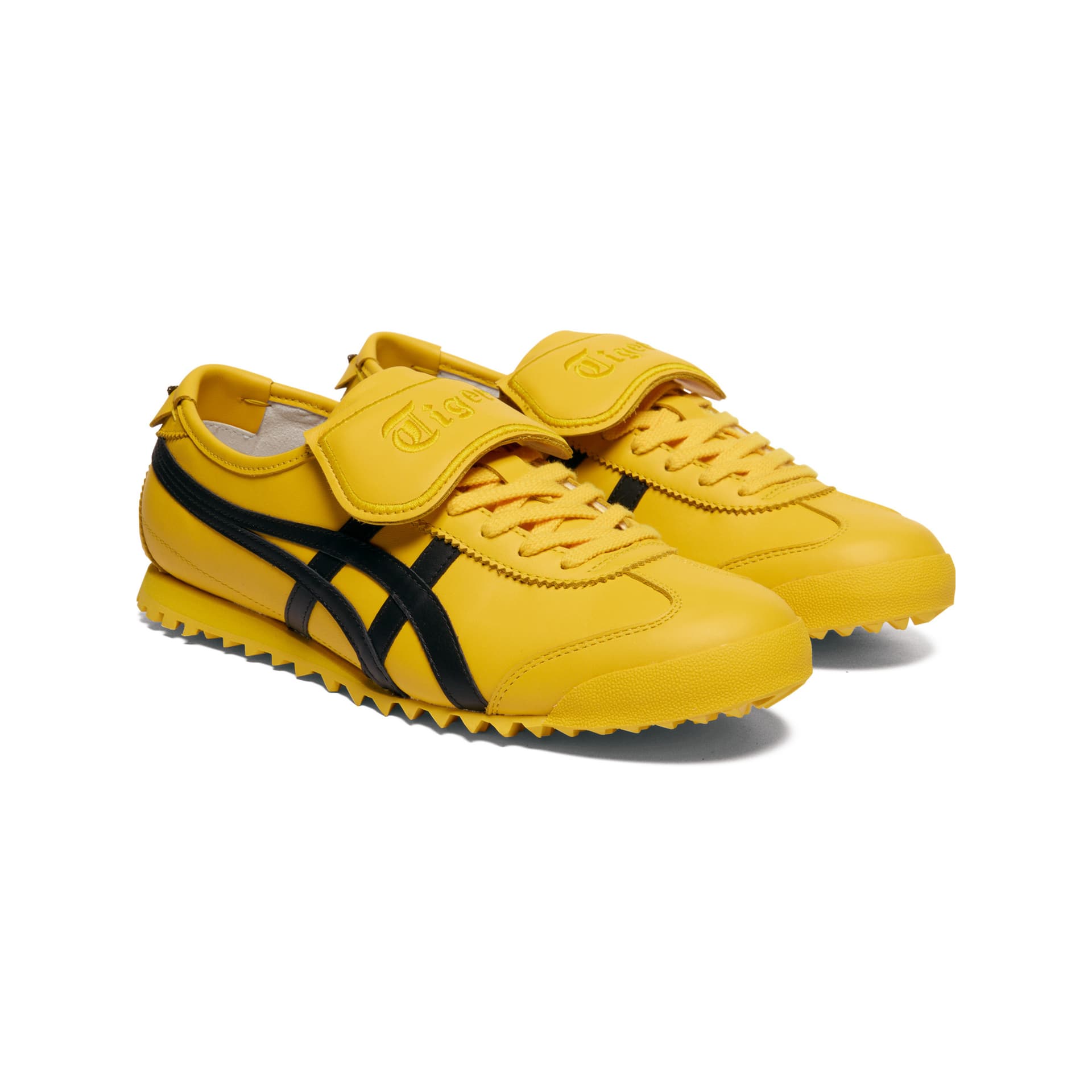 Кроссовки Onitsuka Tiger MEXICO 66 GOLF Коровья кожа Повседневная обувь Унисекс Желтый - изображение 3