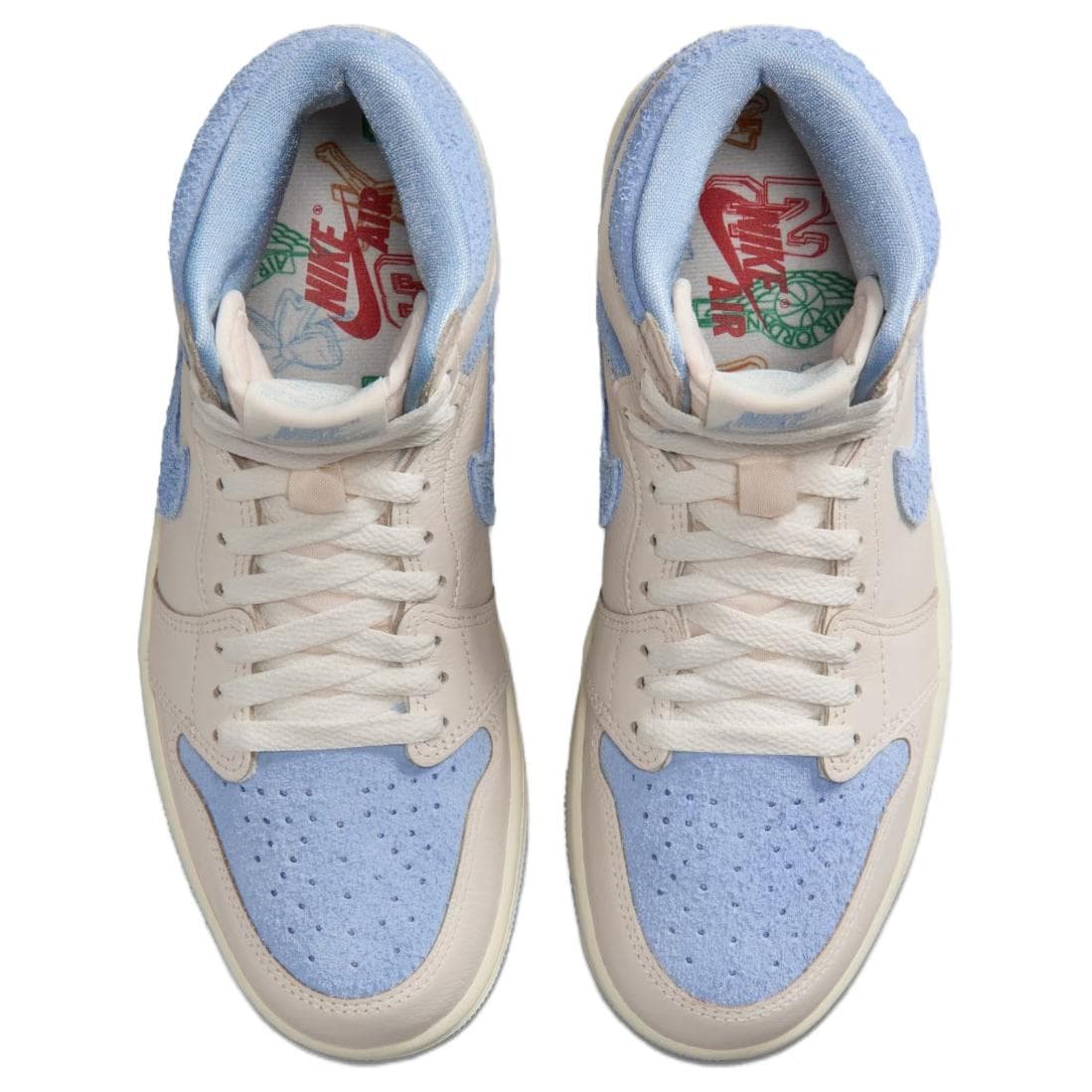 Ретро баскетбольные кроссовки Jordan Air Jordan 1 High Топ Ретро Баскетбольные Кроссовки Женские Синие - изображение 4