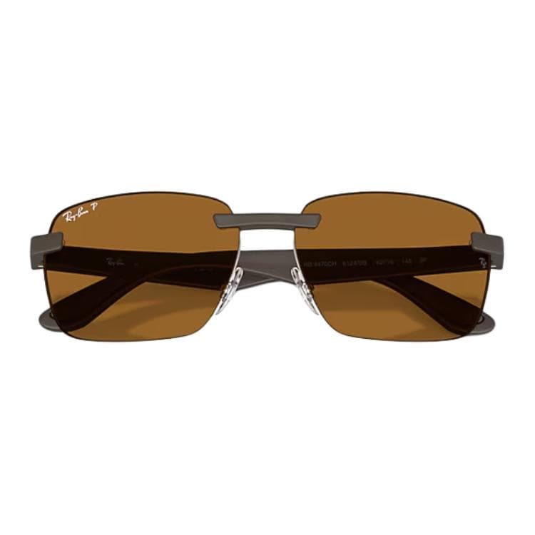 Солнцезащитные очки RayBan Peek Полимерные фигурные солнцезащитные очки унисекс песочно-коричневые - изображение 5