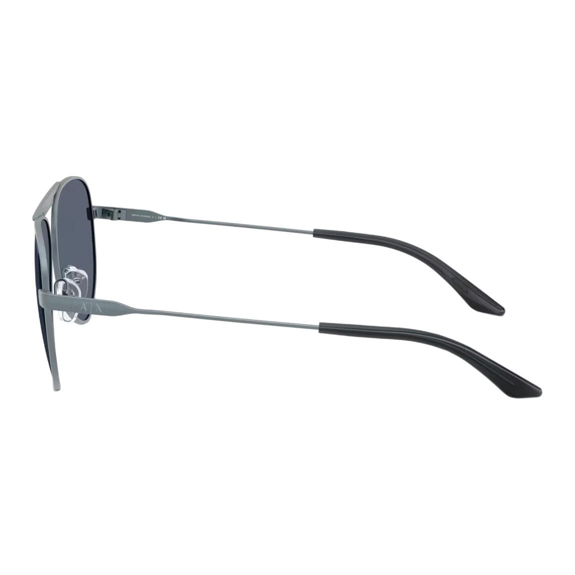 Солнцезащитные очки ARMANI EXCHANGEAE Металлические Aviator Солнцезащитные очки Унисекс Серые - изображение 4