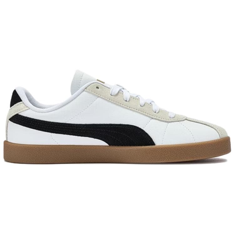 Кроссовки PUMA Club 2 Low Топ Кеды немецкой армии (GAT) Унисекс Черный белый - изображение 2