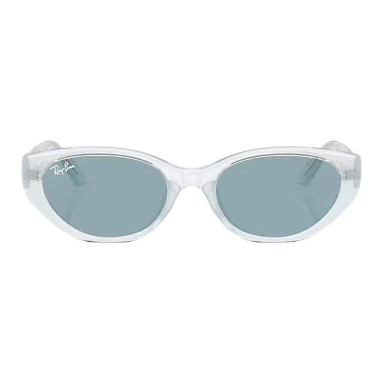 Солнцезащитные очки RayBan Литьевые Овалные Солнцезащитные Очки Унисекс Полированные Прозрачные Матовые - изображение 6