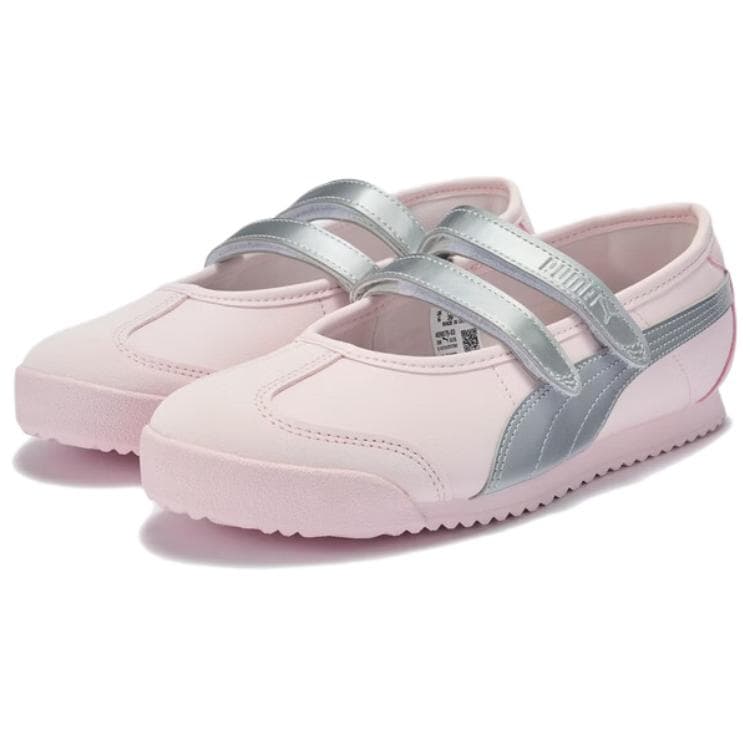 PUMA Turino 2 Туфли Мэри Джейн Женские Серебристо-Розовые - изображение 3