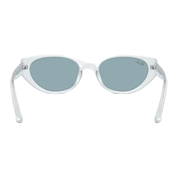 Солнцезащитные очки RayBan Литьевые Овалные Солнцезащитные Очки Унисекс Полированные Прозрачные Матовые - изображение 4