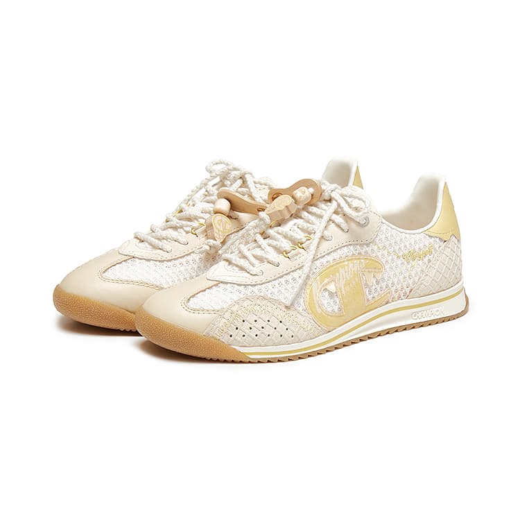 Кроссовки Champion Low Top Повседневная обувь Женская Светлый костный Кукурузный желтый - изображение 3