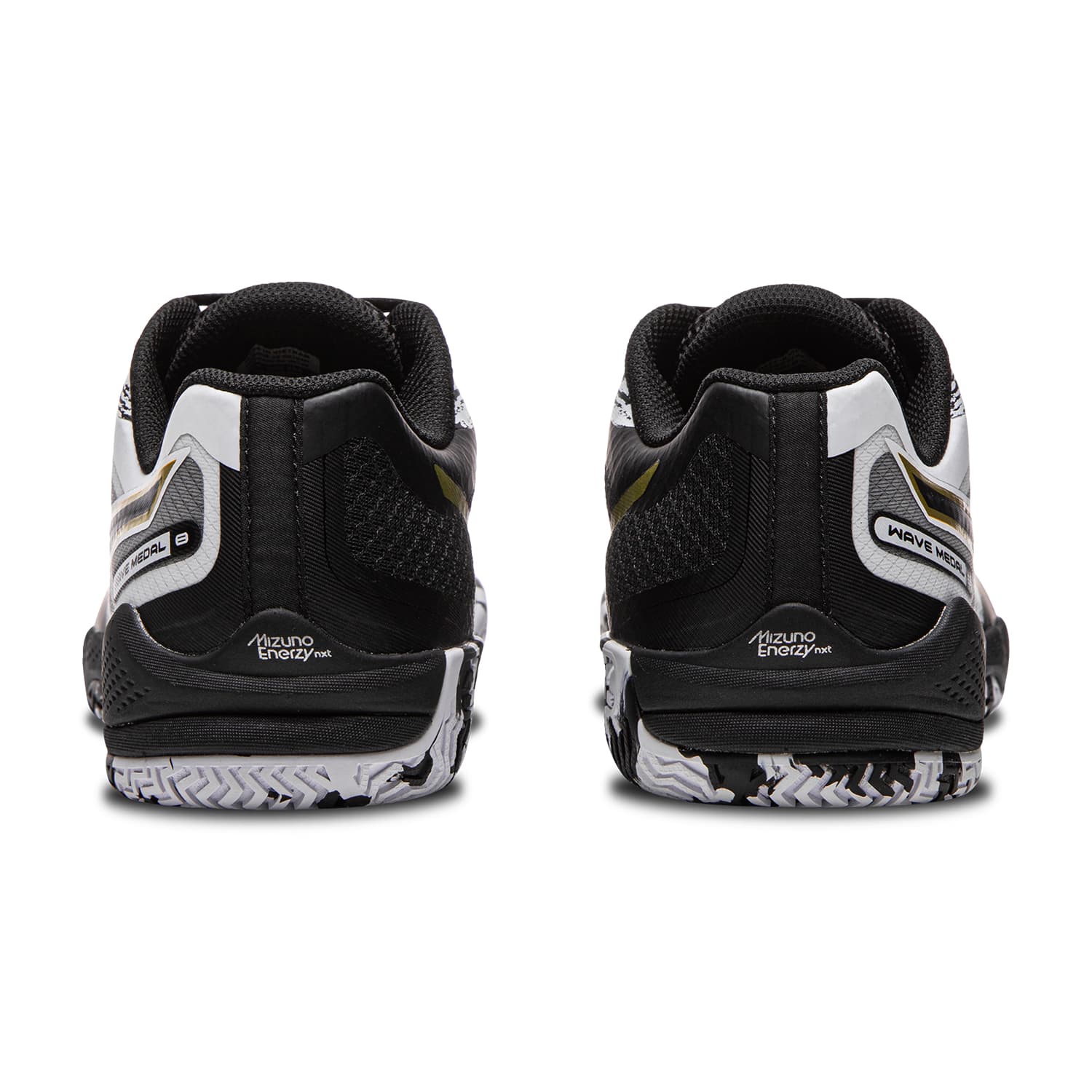 Кроссовки Mizuno WAVE MEDAL 8 Low Топ Обувь для настольного тенниса Унисекс Белый черный - изображение 6