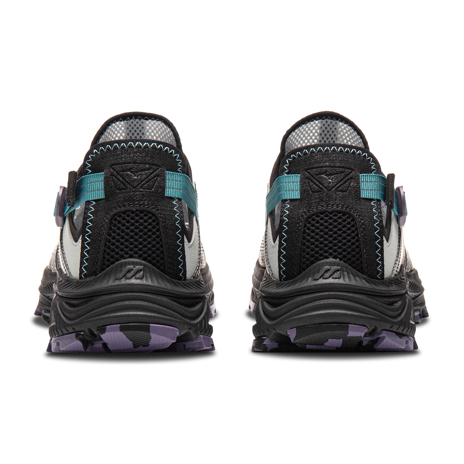 Сандалии Mizuno Racer Trail Горная Обувь Унисекс Антарктический Серый Черный - изображение 5