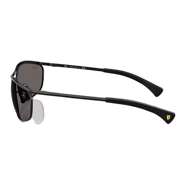 Солнцезащитные очки RayBan Металлические Овалные Солнцезащитные Очки Унисекс Черные - изображение 3