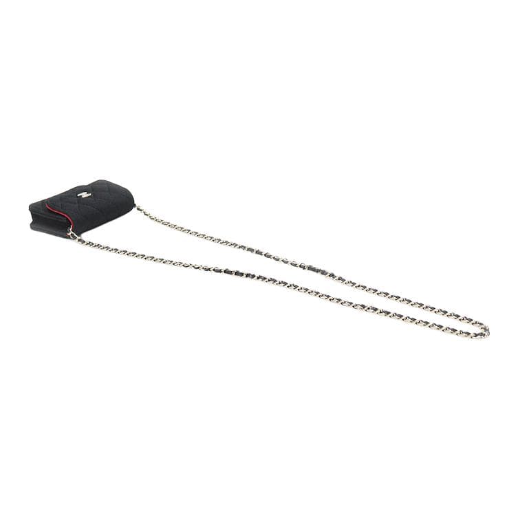 Сумка через плечо CHANEL 23C Classic Logo Chain Bag Black - изображение 4