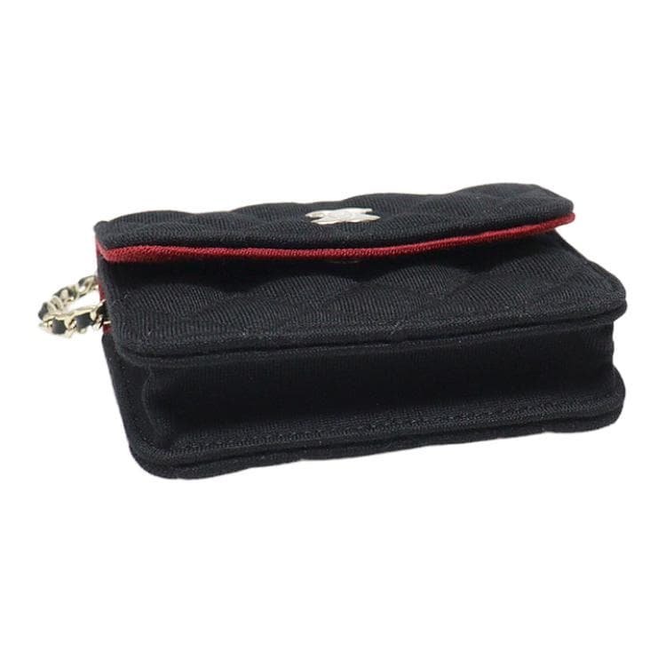 Сумка через плечо CHANEL 23C Classic Logo Chain Bag Black - изображение 3