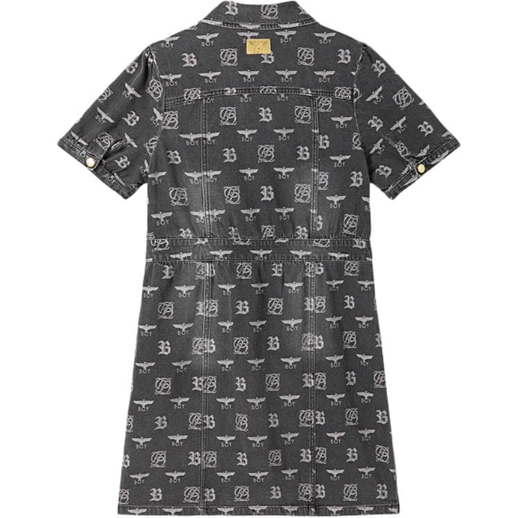 Платье BOY LONDON Короткое платье с короткими рукавами для женщин - изображение 2