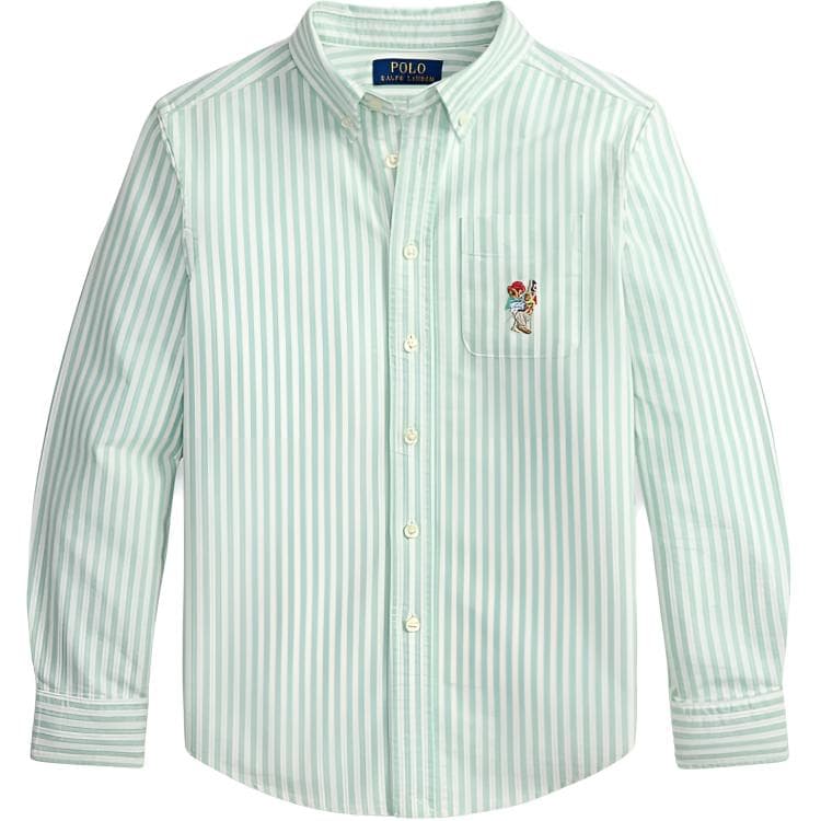 Polo Ralph Lauren Повседневная рубашка Polo Bear Классическая версия Детская - изображение 1