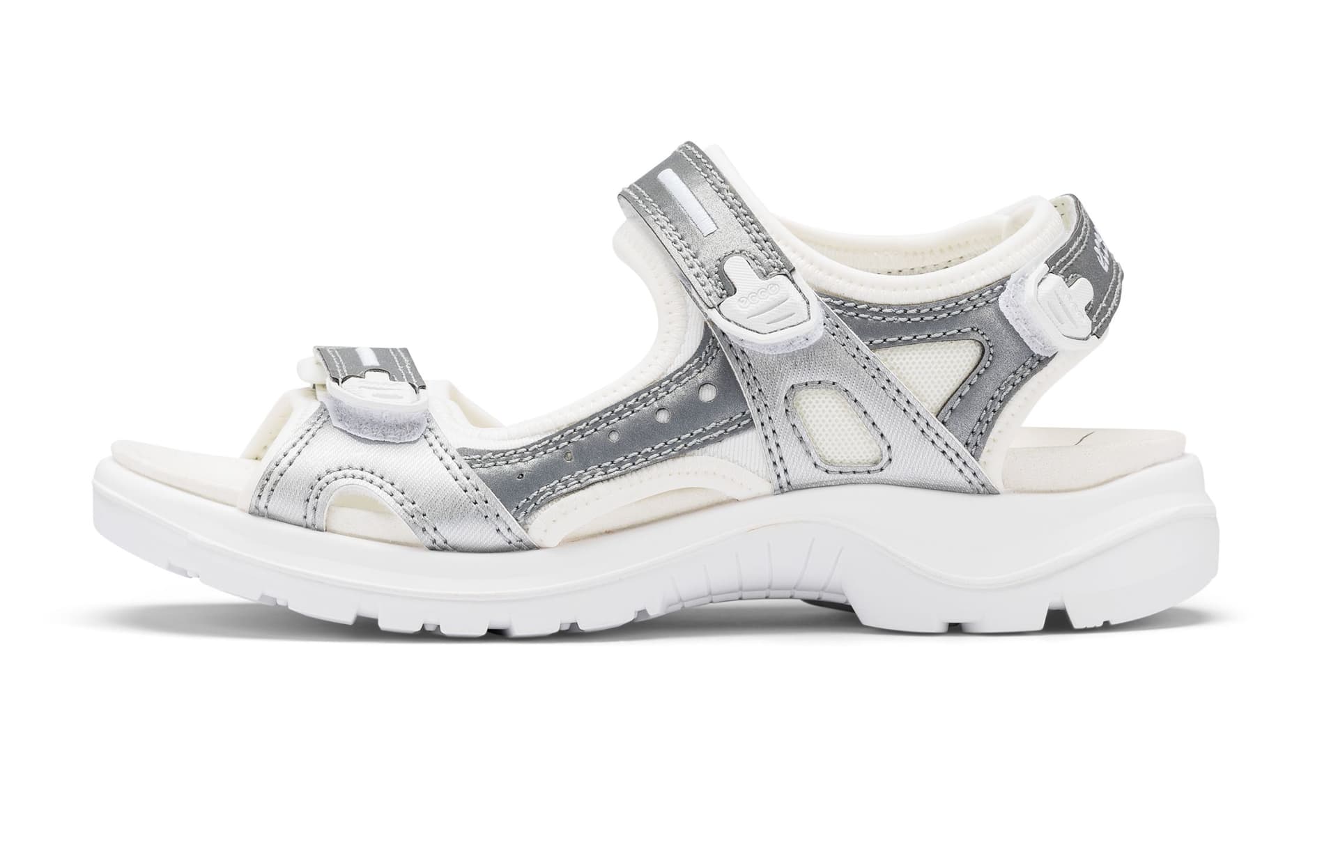 Сандалии с ремешком Ecco OFFROAD SS26 Синтетическая кожа Пляжные сандалии Women's White - изображение 1