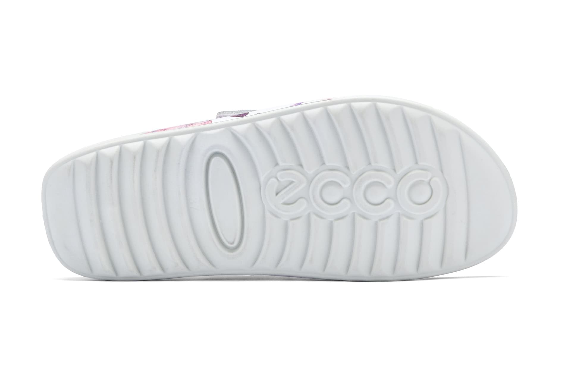 Сандалии Ecco Шлепанцы Женские Белые Розовые 206823 - изображение 5