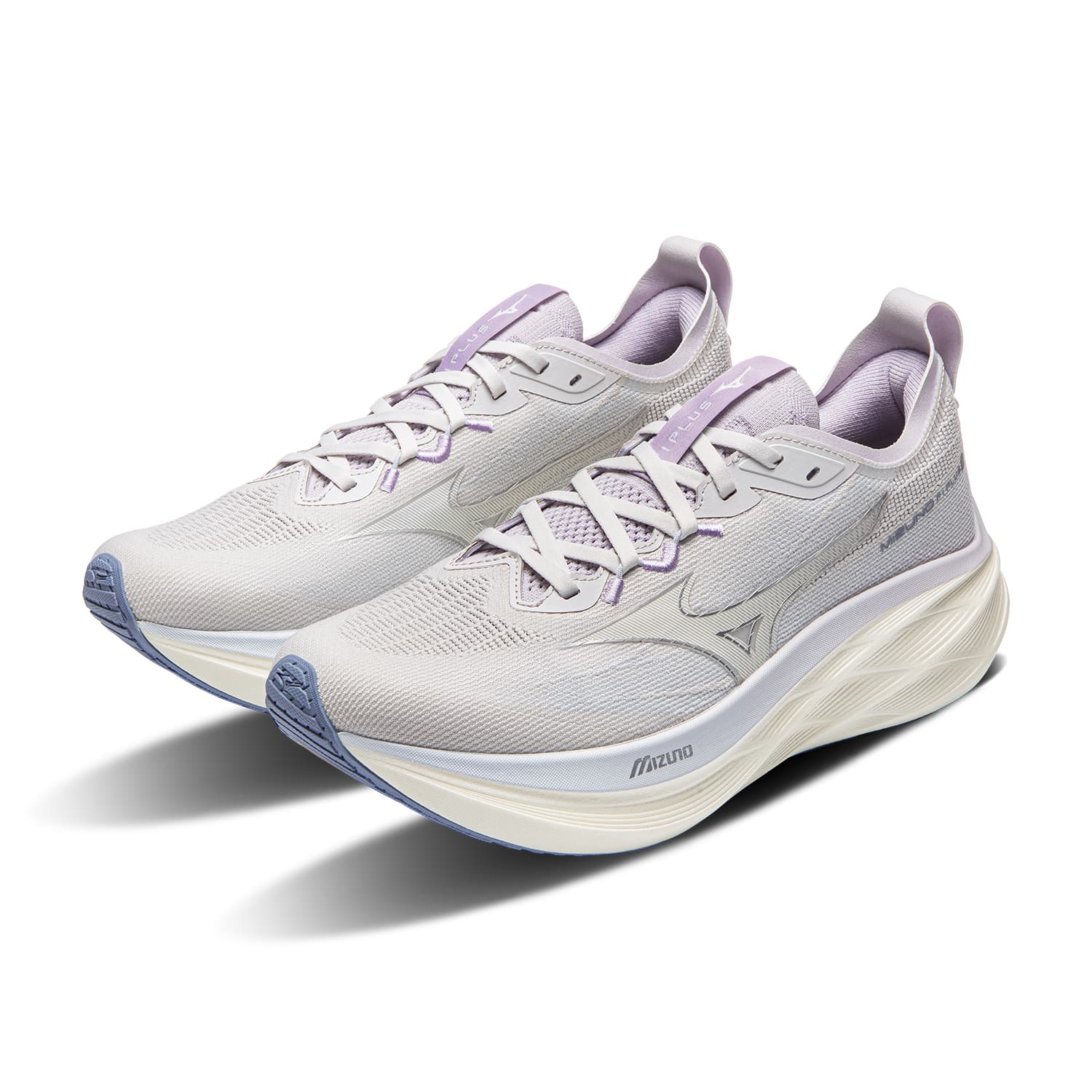 Кроссовки для бега Mizuno Низкие беговые кроссовки для женщин цвет дождевой облачной серый - изображение 4