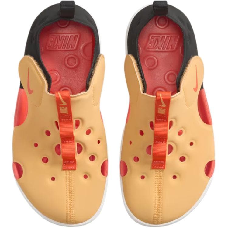 Сандалии Nike Sunray Protect 4 Low Топ Сандалии Оранжево-черный Детский - изображение 4