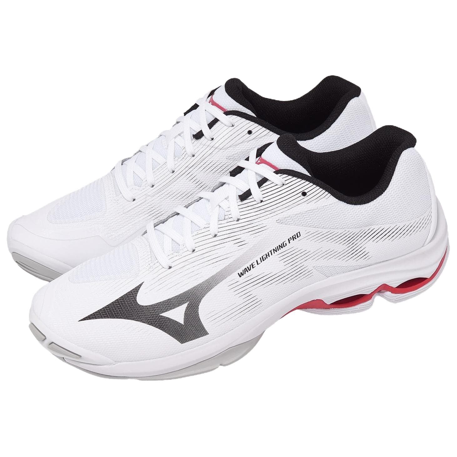 Кроссовки Mizuno Wave Lightning Волейбольные кроссовки Мужской Белый черный - изображение 3