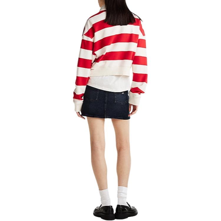 Поло Tommy Hilfiger Женское Красное - изображение 2