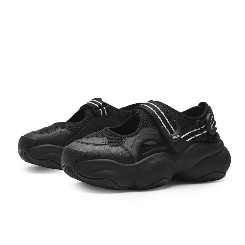 Сандалии FILA BAGEL SANDAL Сетчатая ткань текстиль дышащий увеличивающий высоту легкий - изображение 3