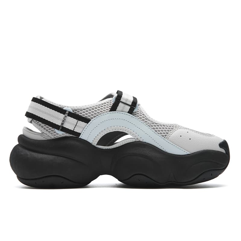 Сандалии FILA BAGEL SANDAL Дышащая обувь для водных видов спорта увеличивающая высоту женская антарктический серый иллюзия синий - изображение 2