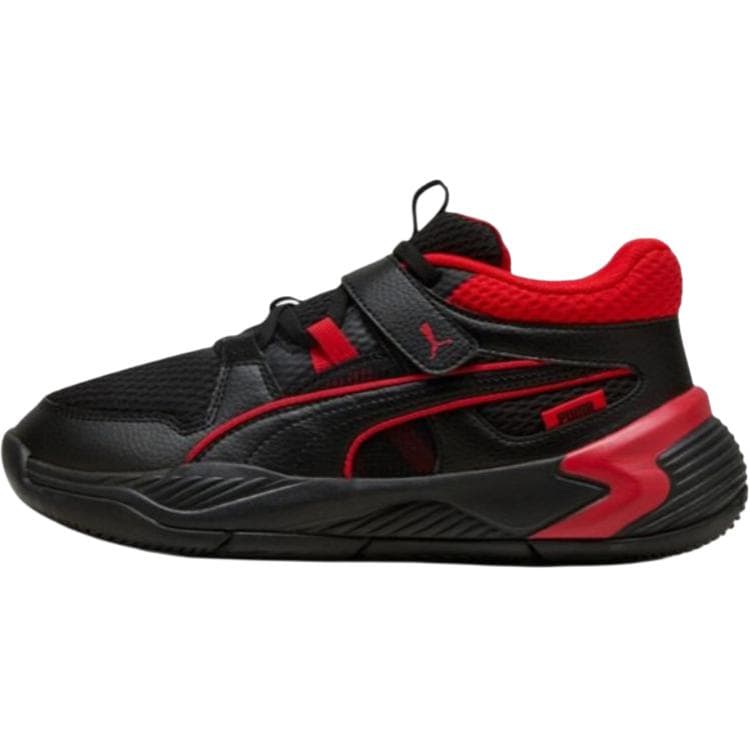 Кроссовки PUMA Uproar Детская Повседневная Обувь Низкий Топ Черный Красный Kids - изображение 1