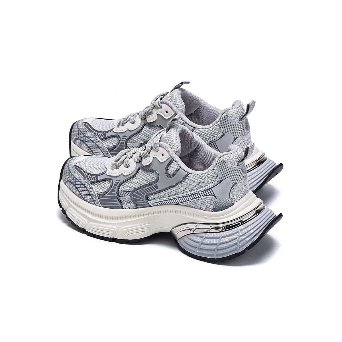 Кроссовки Hotwind Chunky Sneakers Low Top Women's - изображение 3