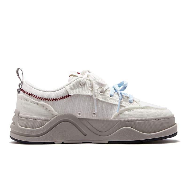 Кроссовки FILA FUSION 50 50 DX II CVS Низкий Топ Скейтборд Обувь Женская Молочно-белый Павлин Облачный Серый - изображение 2