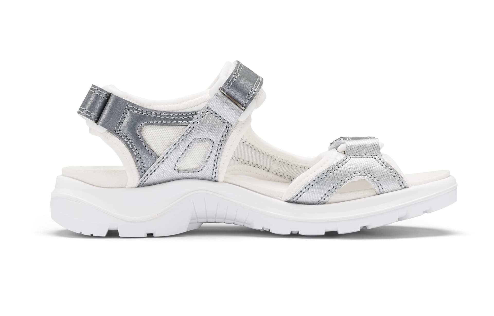 Сандалии с ремешком Ecco OFFROAD SS26 Синтетическая кожа Пляжные сандалии Women's White - изображение 2
