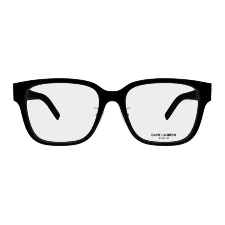 Оправа SAINT LAURENT Очки с диоптриями "Кошачий глаз" Унисекс Черные - изображение 3