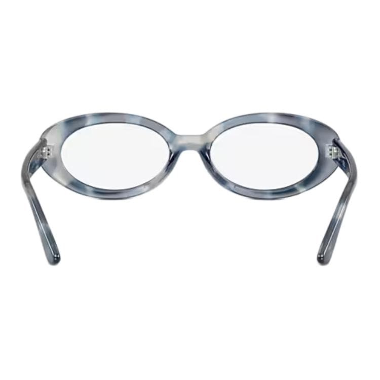 Оправа RayBan Оправа из ацетатного волокна Овальные Очки с диоптриями Унисекс Синий Гаванский - изображение 4