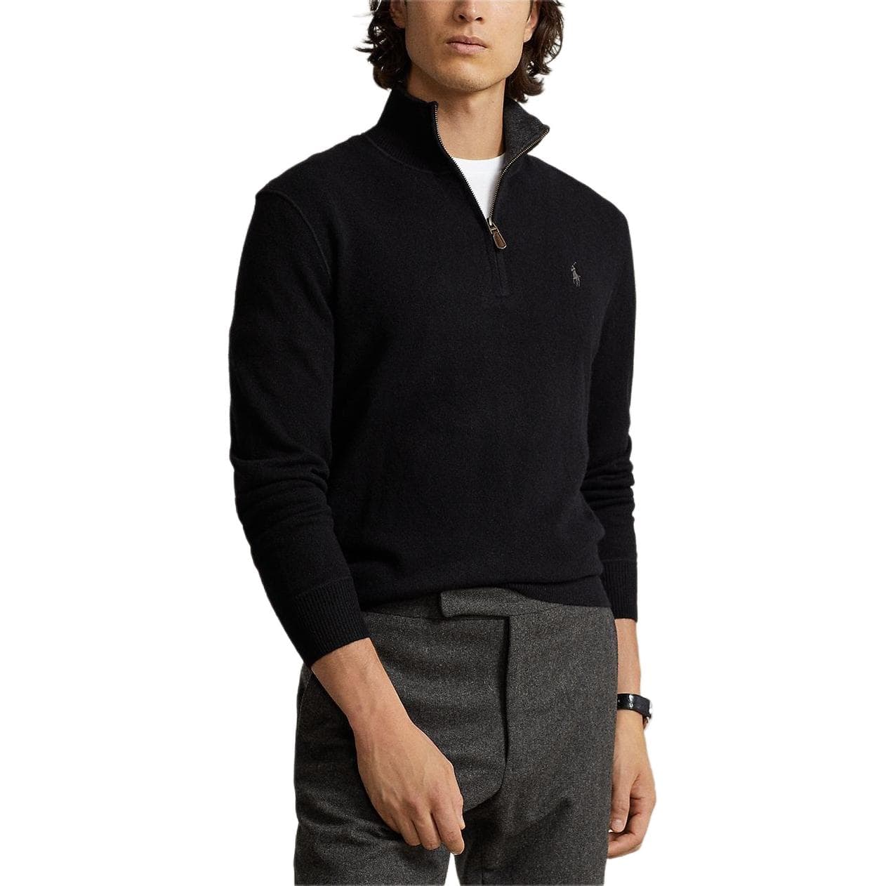 Polo Ralph Lauren Плюшевый свитер с круглым узором Классическая версия Мужской - изображение 1