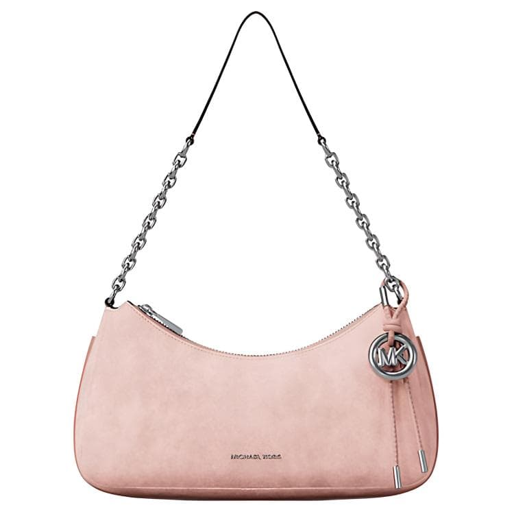 Мини-сумка MICHAEL KORS Nolita Бычья замша Сумка Сумка через плечо Средняя Женская Дымчатый Розовый - изображение 1