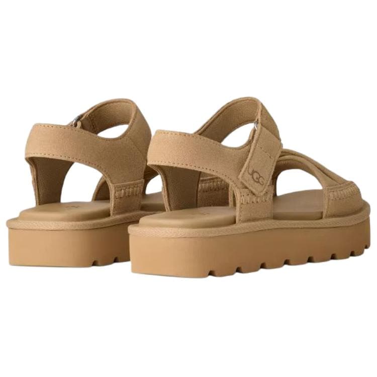 Шлёпанцы UGG Sungaze Saint Geiz One Шнуровки Сандалии Женские Песочный - изображение 4