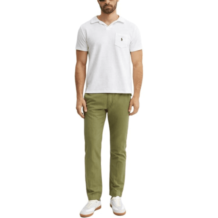 Штаны Polo Ralph Lauren Повседневные брюки Мужские Зеленые - изображение 2