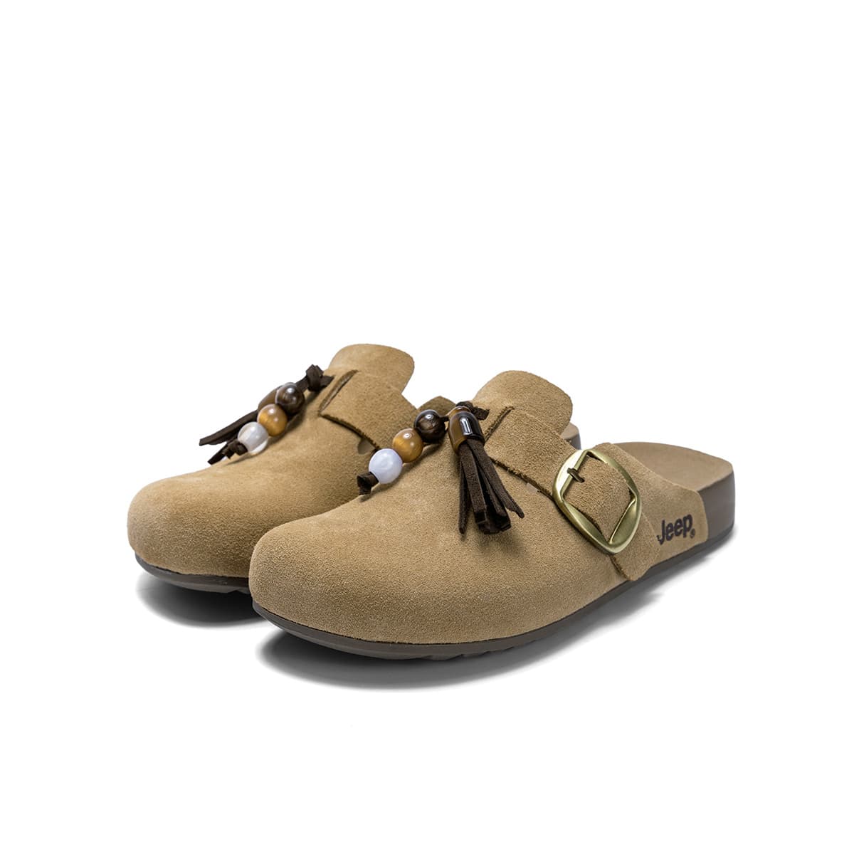 Сандалии Jeep Резинопласт Бахрома Устойчивая к истиранию Поддержка Обувь Birkenstock Женская - изображение 2