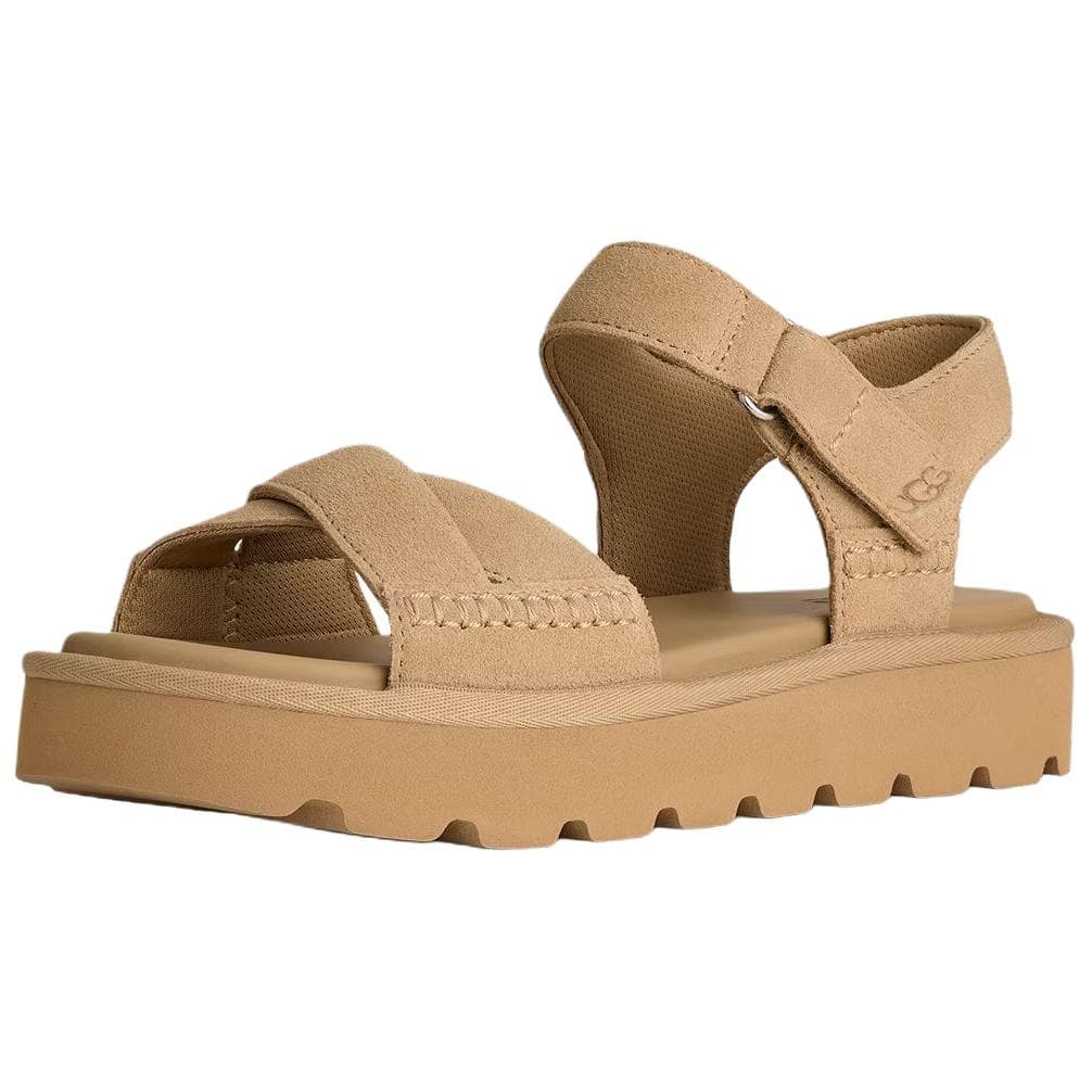Шлёпанцы UGG Sungaze Saint Geiz One Шнуровки Сандалии Женские Песочный - изображение 3
