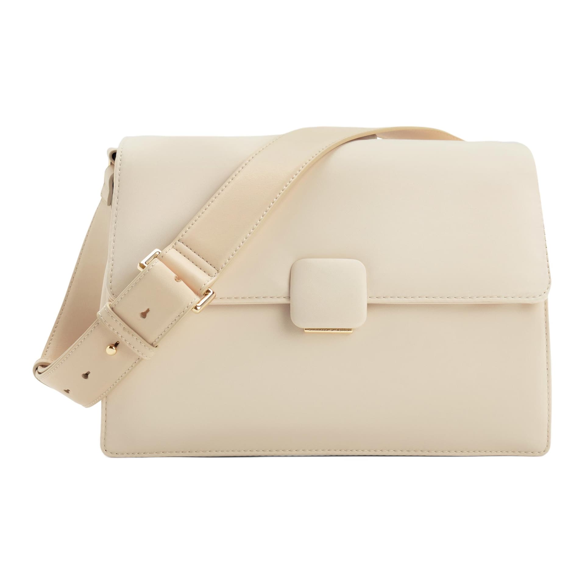 Сумка через плечо CHARLESKEITH Unisex KOA BlackBeige - изображение 1