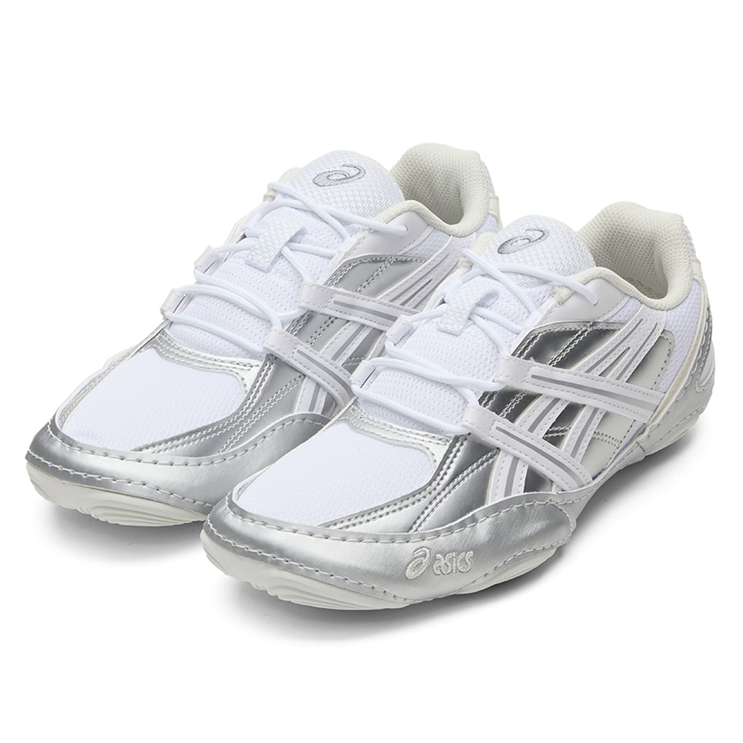 Кроссовки ASICS Hypersync Покрытие Lightweight Breathable Low Топ Повседневная обувь Унисекс Серебристо-белый - изображение 2