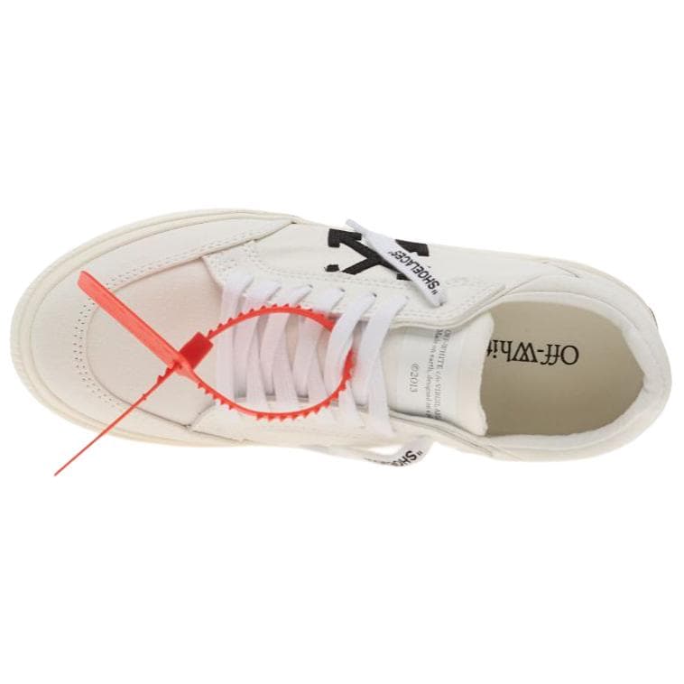 Кроссовки OFF-WHITE M Vulc Круглый носок На шнурках низкие кроссовки мужские Белый (обычный) - изображение 4