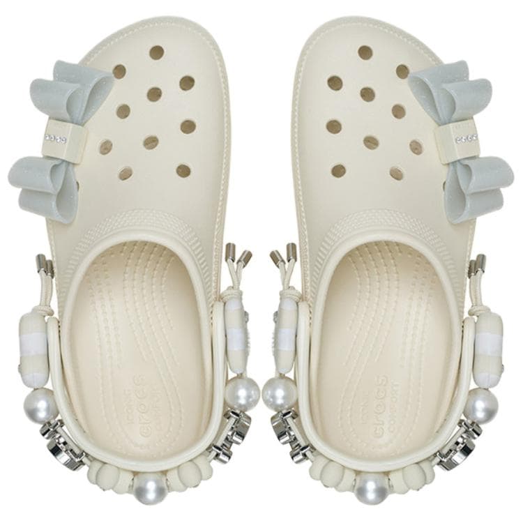 Сабо Crocs Enchanting Облако Сабо Резиновые Женские Экстрим Белый - изображение 3