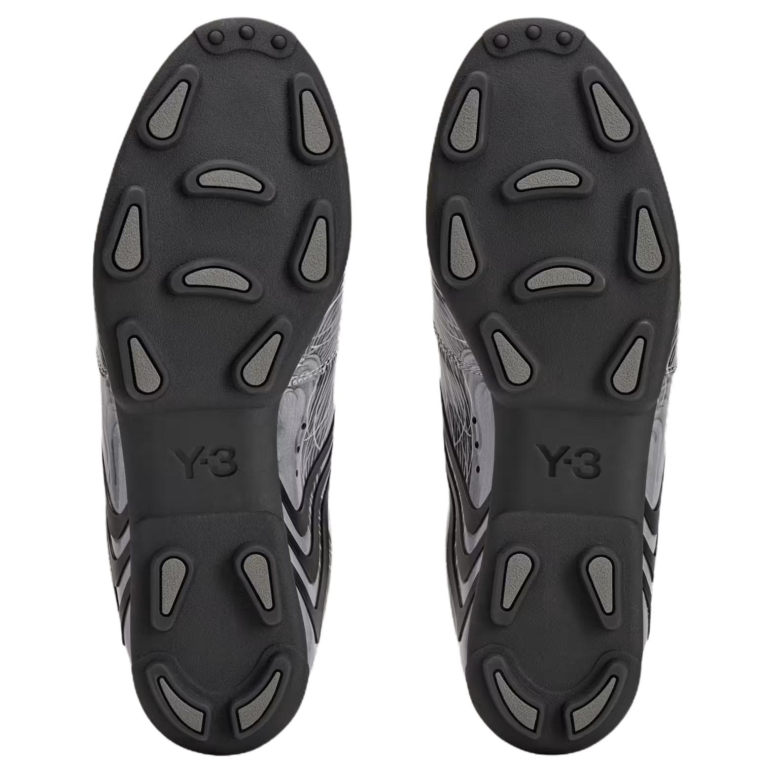 Кроссовки Y-3 F50 BEAST Унисекс Серо-черный Лоу-топы Повседневный - изображение 5