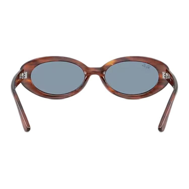 Солнцезащитные очки RayBan Овалные солнцезащитные очки из ацетатного волокна унисекс гаванские полосы - изображение 4