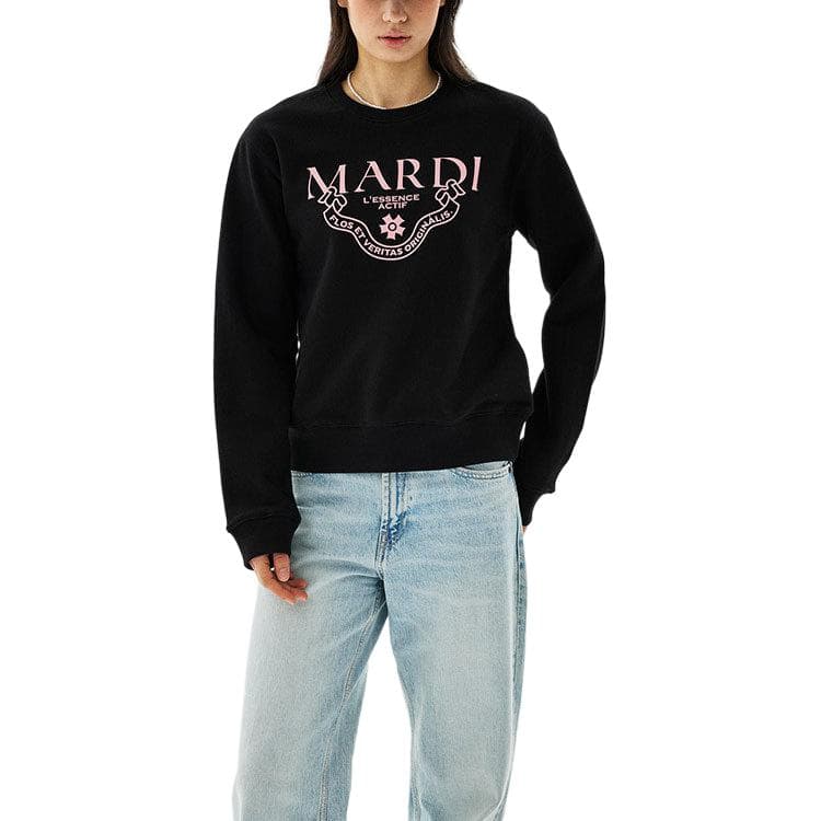 Кофта MARDI MERCREDI ACTIF Sports Черный Розовый Женские Свитшоты - изображение 1