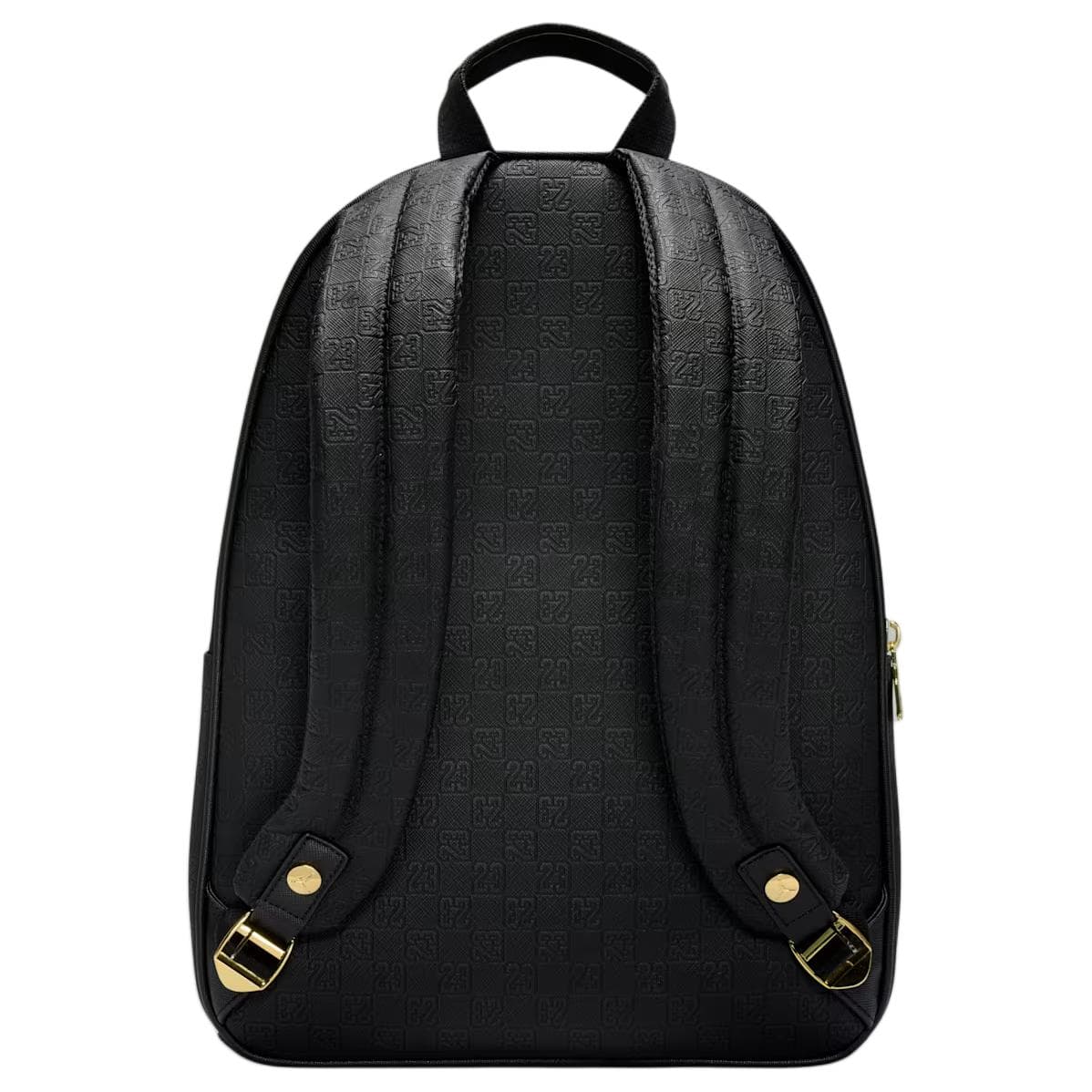 Рюкзак Jordan Monogram Polyurethane Backpack Unisex Black Джордан Монограмма Полиуретан Рюкзак Унисекс Черный - изображение 3
